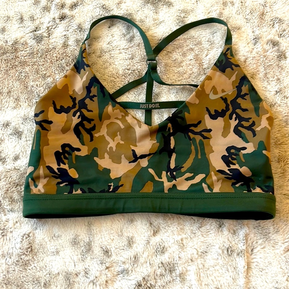 Nike Camo Sports Bra